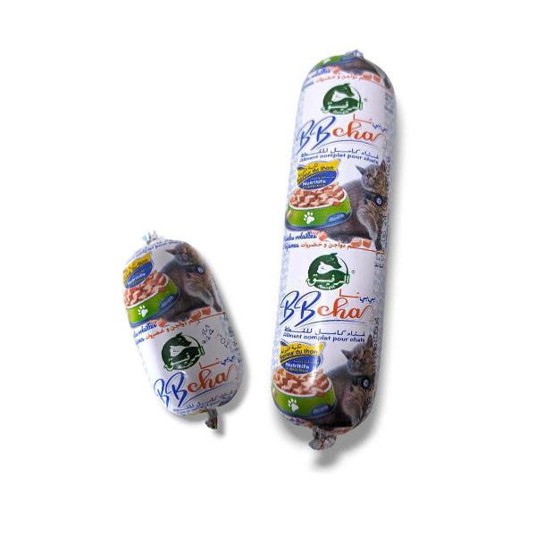 "طعام القطط الكامل باتيه الرفيق “التونة